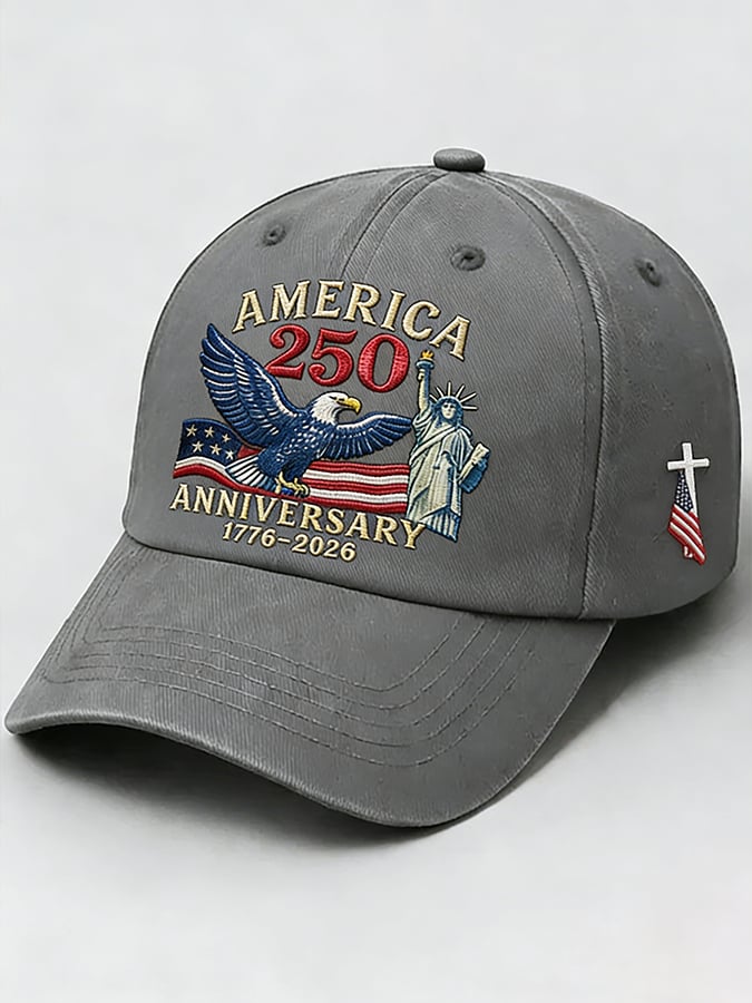 USA 250th Anniversary Faith Print  Hat