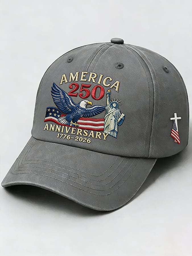 USA 250th Anniversary Faith Print  Hat
