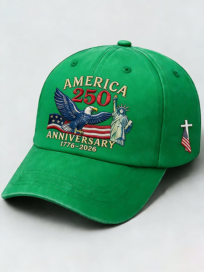 USA 250th Anniversary Faith Print  Hat