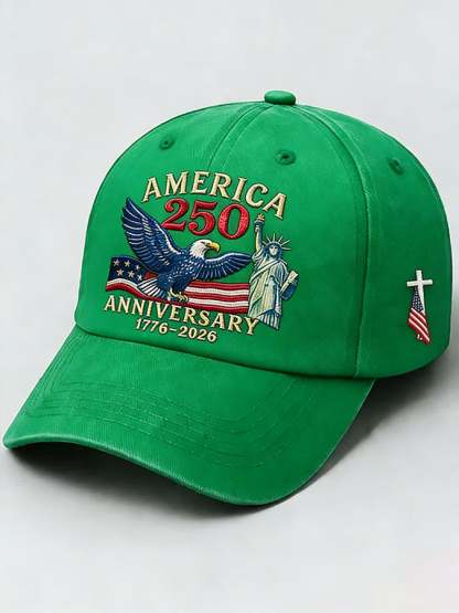 USA 250th Anniversary Faith Print  Hat