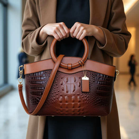 Limited-time offer: 40% off! High-quality, large-capacity genuine leather handbag for women!