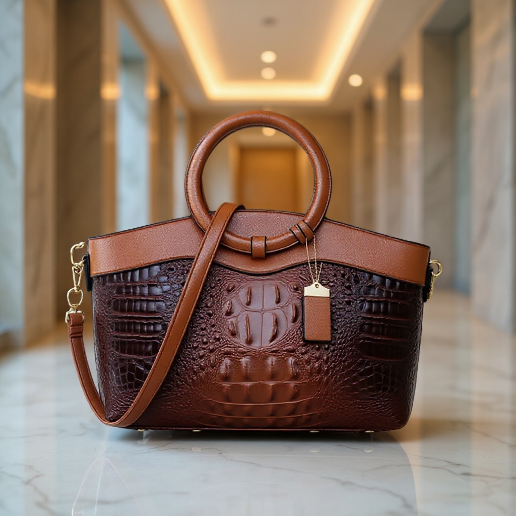 Limited-time offer: 40% off! High-quality, large-capacity genuine leather handbag for women!