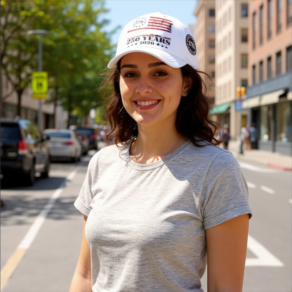 American-style trendy printed baseball cap!