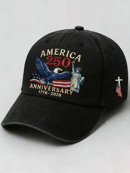 USA 250th Anniversary Faith Print  Hat