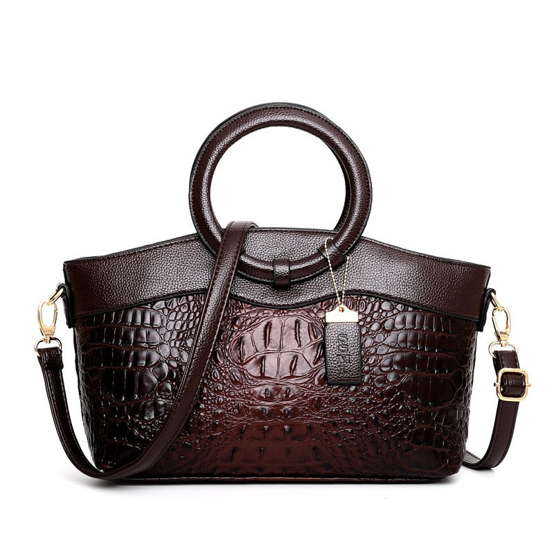 Limited-time offer: 40% off! High-quality, large-capacity genuine leather handbag for women!