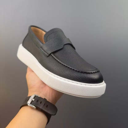Elegant Handcrafted Leather Loafers – Luxury, Comfort & Timeless Style