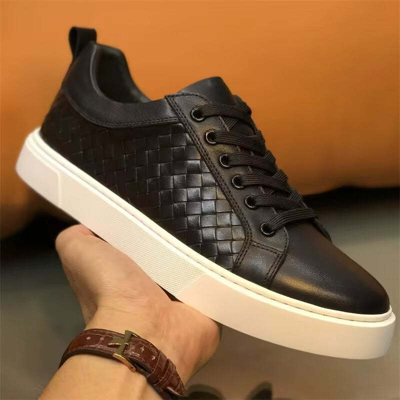Italian Handcrafted Leather Sneakers｜Luxury Meets Everyday Versatility