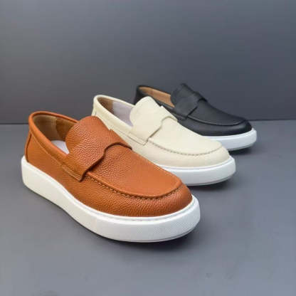 Elegant Handcrafted Leather Loafers – Luxury, Comfort & Timeless Style