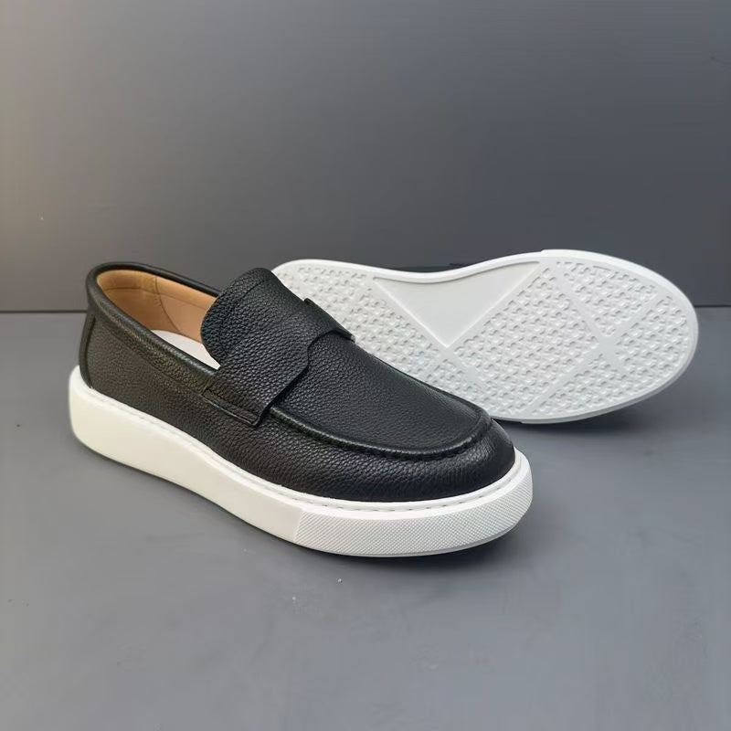 Elegant Handcrafted Leather Loafers – Luxury, Comfort & Timeless Style