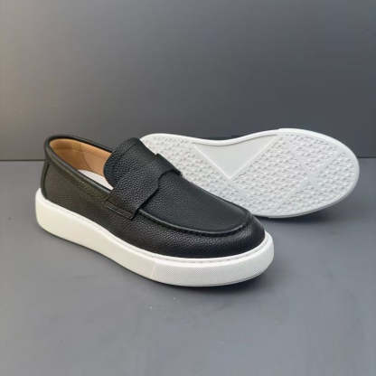 Elegant Handcrafted Leather Loafers – Luxury, Comfort & Timeless Style
