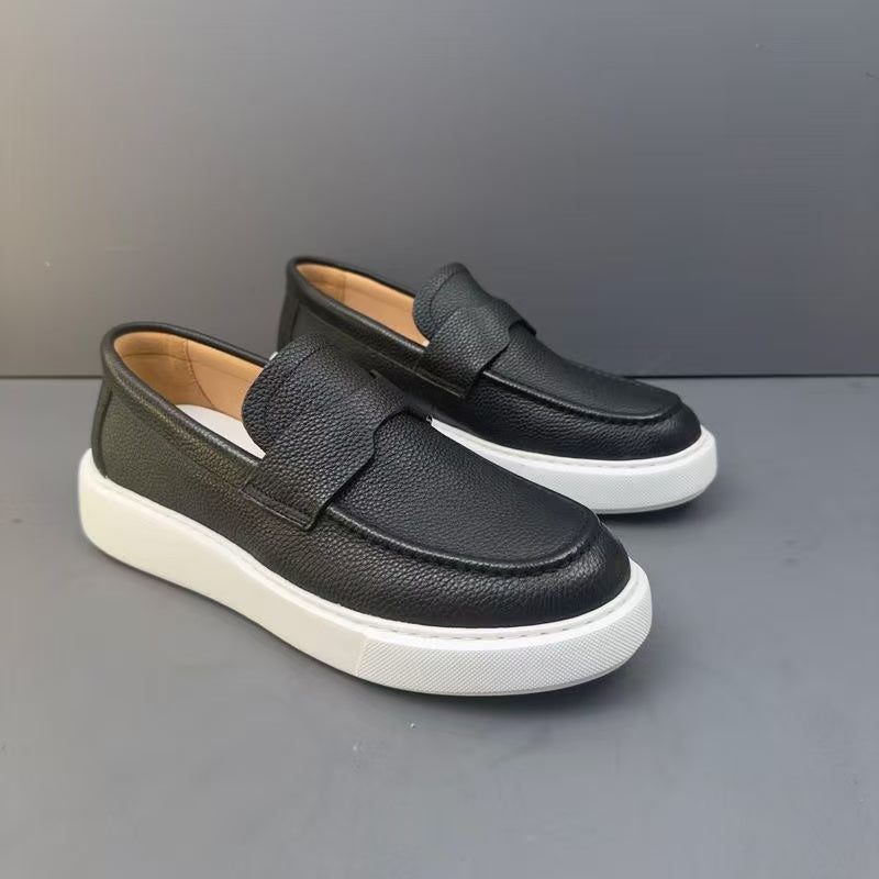 Elegant Handcrafted Leather Loafers – Luxury, Comfort & Timeless Style