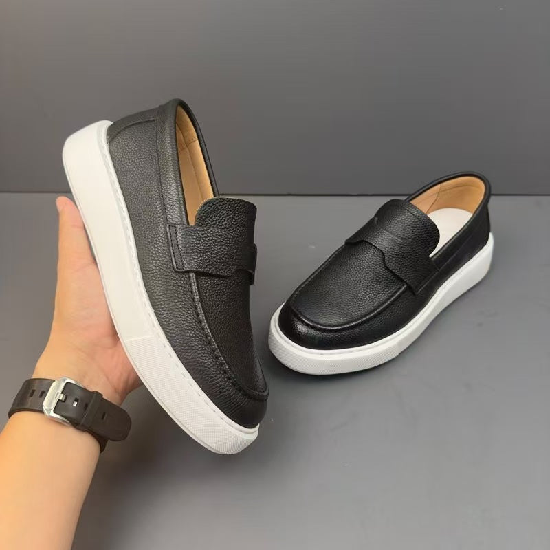 Elegant Handcrafted Leather Loafers – Luxury, Comfort & Timeless Style