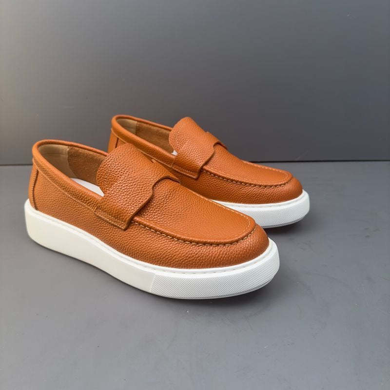 Elegant Handcrafted Leather Loafers – Luxury, Comfort & Timeless Style