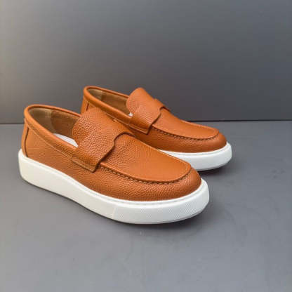 Elegant Handcrafted Leather Loafers – Luxury, Comfort & Timeless Style