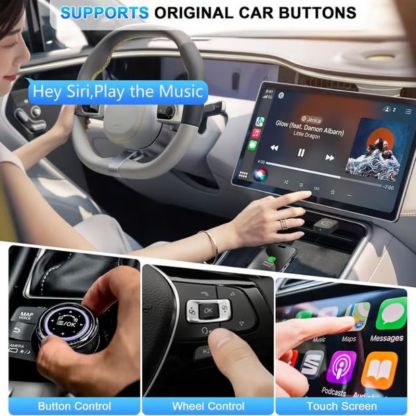 ⏳Last Day 50% Off 💥 Mini Wireless CarPlay Adapter