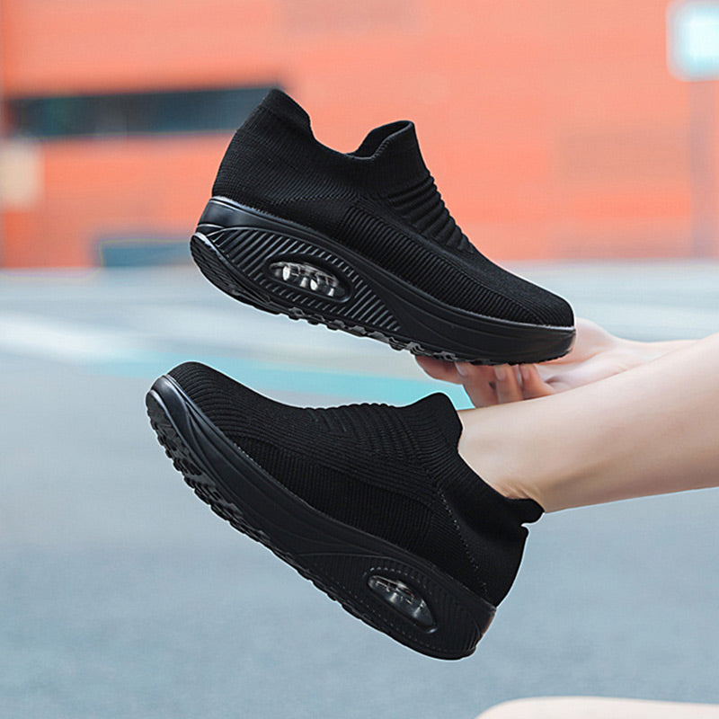 Women's Air-Cushioned Slip-On Sneakers