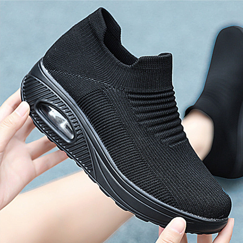 Women's Air-Cushioned Slip-On Sneakers