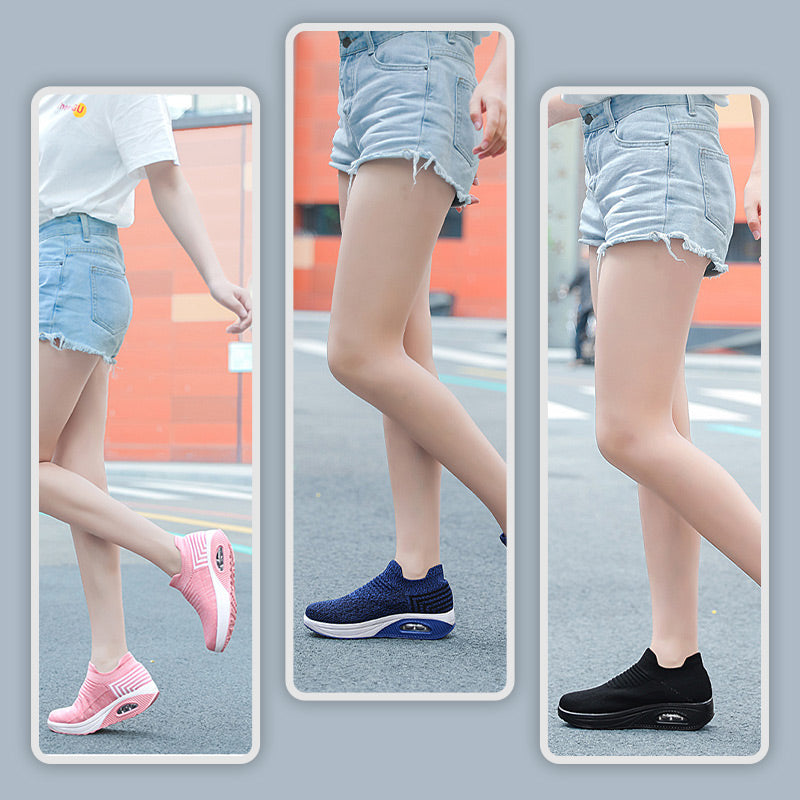 Women's Air-Cushioned Slip-On Sneakers