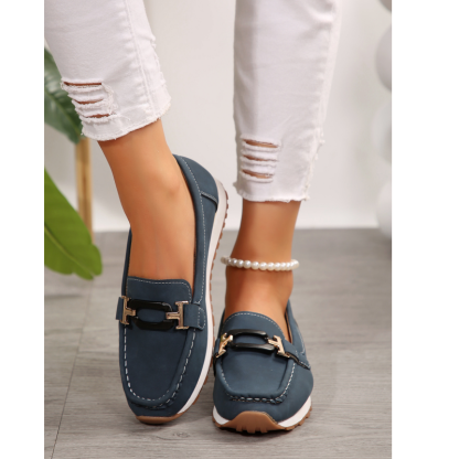 🥿Casual Suede-like Upper Thick Sole Loafers