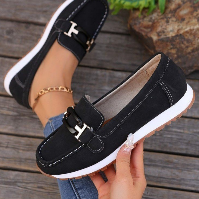 🥿Casual Suede-like Upper Thick Sole Loafers