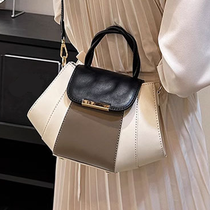 Women's Color-Block Tote Daily Bag