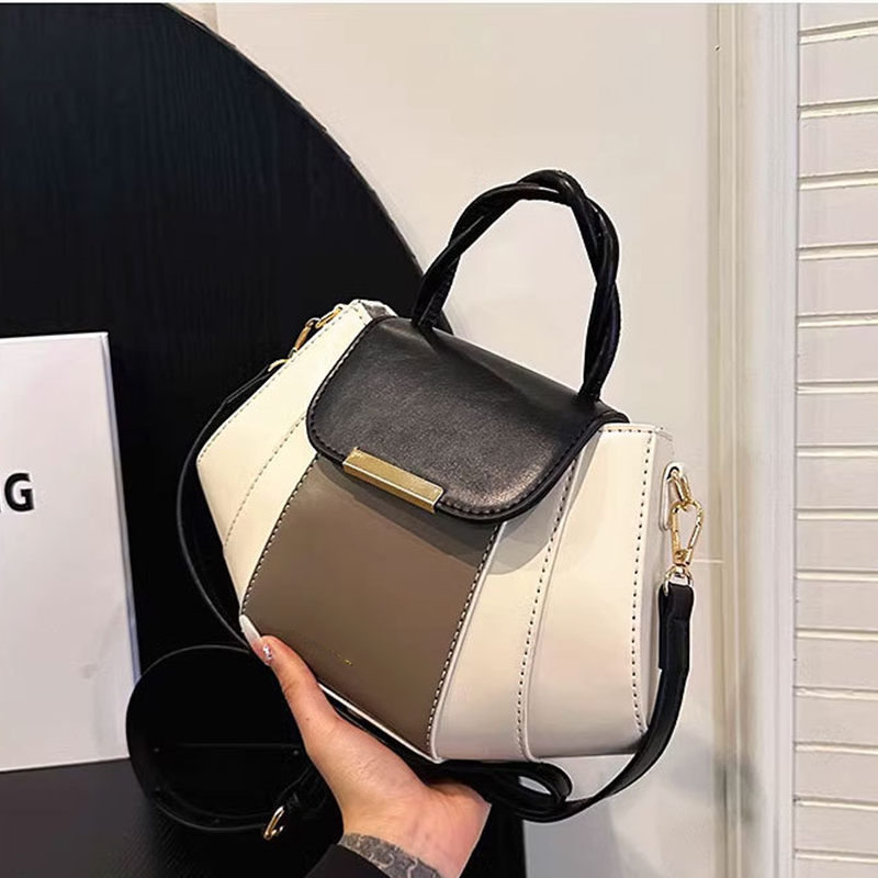 Women's Color-Block Tote Daily Bag