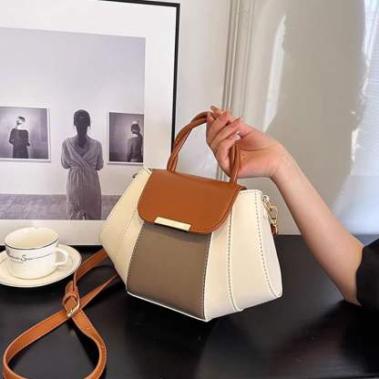 Women's Color-Block Tote Daily Bag