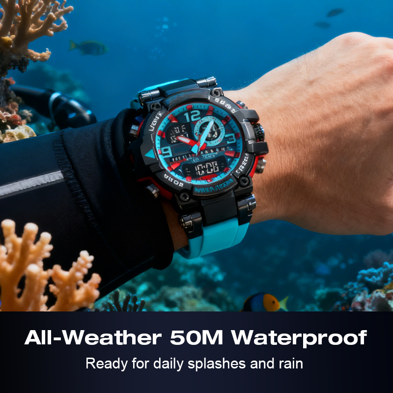 ⌚Multifunctional Waterproof LED Digital Watch🆒