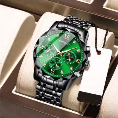 🔥 Men's Waterproof Quartz Watch - Stylish & Durable, Perfect for Daily Wear and Outdoor Activities ✨