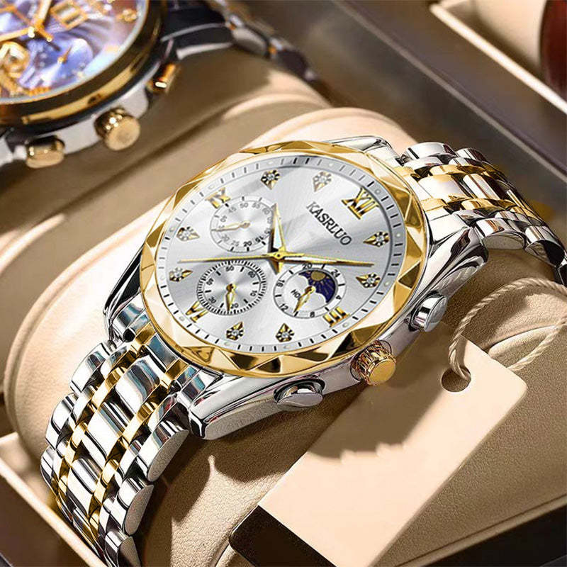 🔥 Men's Waterproof Quartz Watch - Stylish & Durable, Perfect for Daily Wear and Outdoor Activities ✨