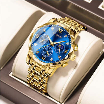 🔥 Men's Waterproof Quartz Watch - Stylish & Durable, Perfect for Daily Wear and Outdoor Activities ✨