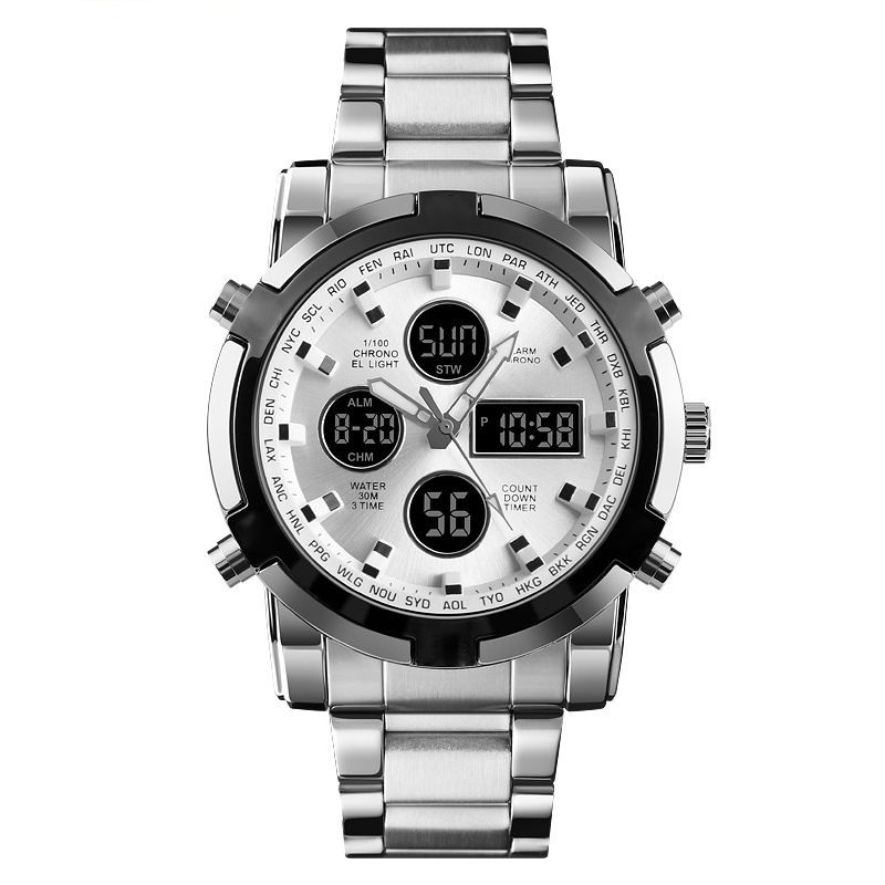 ⌚40% OFF!⚡ Men‘s Military Watch – Analog-Digital Display, Waterproof & Shock-Resistant 🛡️