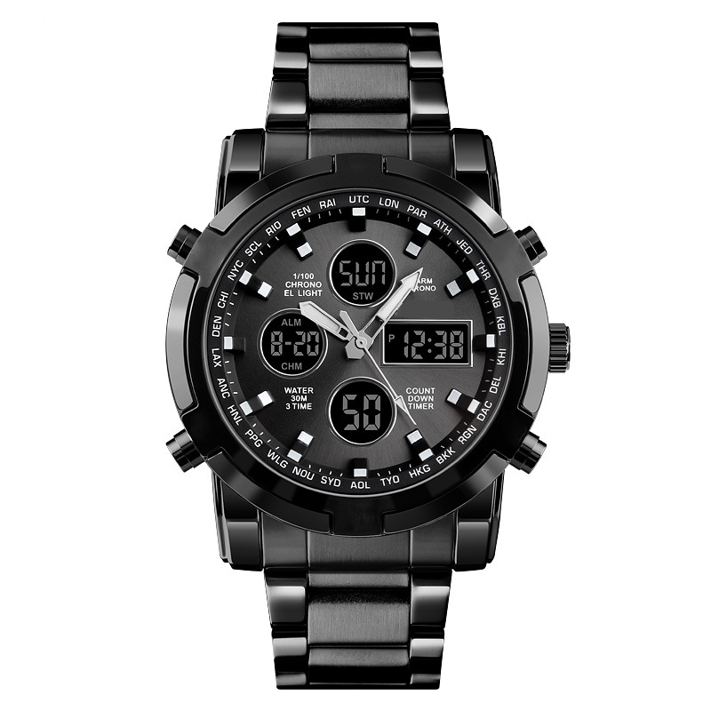 ⌚40% OFF!⚡ Men‘s Military Watch – Analog-Digital Display, Waterproof & Shock-Resistant 🛡️