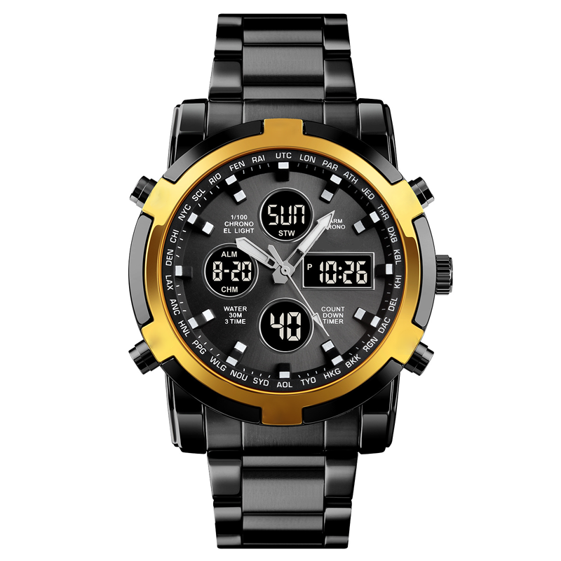 ⌚40% OFF!⚡ Men‘s Military Watch – Analog-Digital Display, Waterproof & Shock-Resistant 🛡️