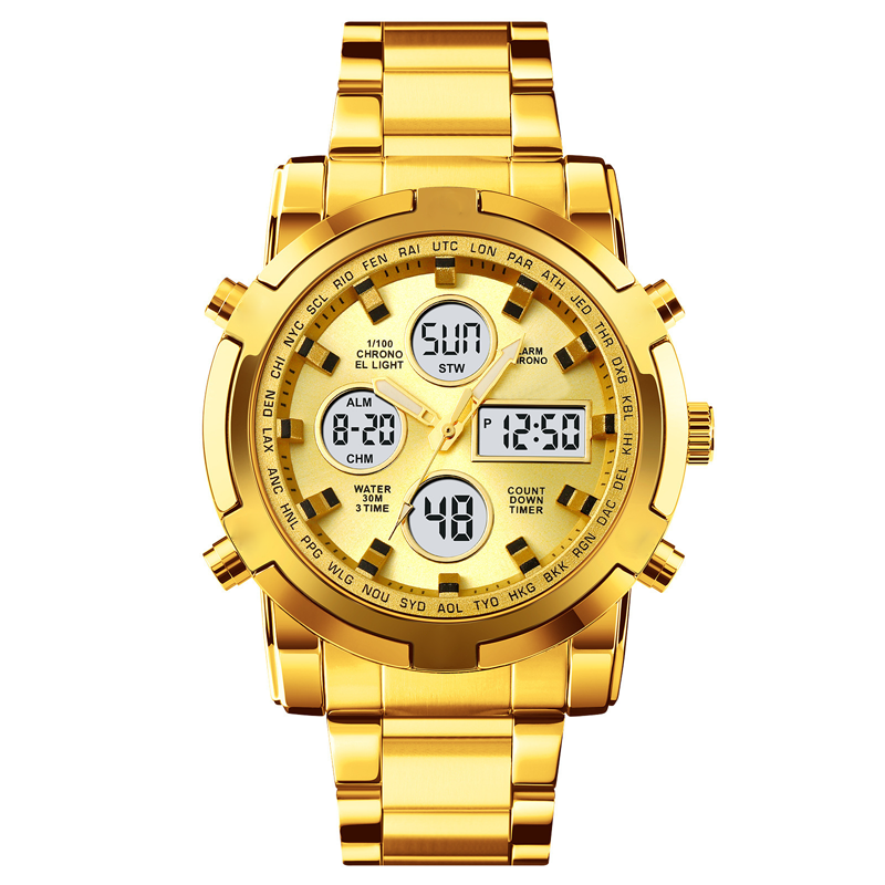 ⌚40% OFF!⚡ Men‘s Military Watch – Analog-Digital Display, Waterproof & Shock-Resistant 🛡️