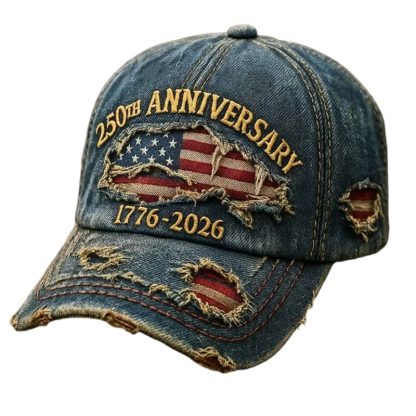 250th Anniversary Distressed Baseball Cap