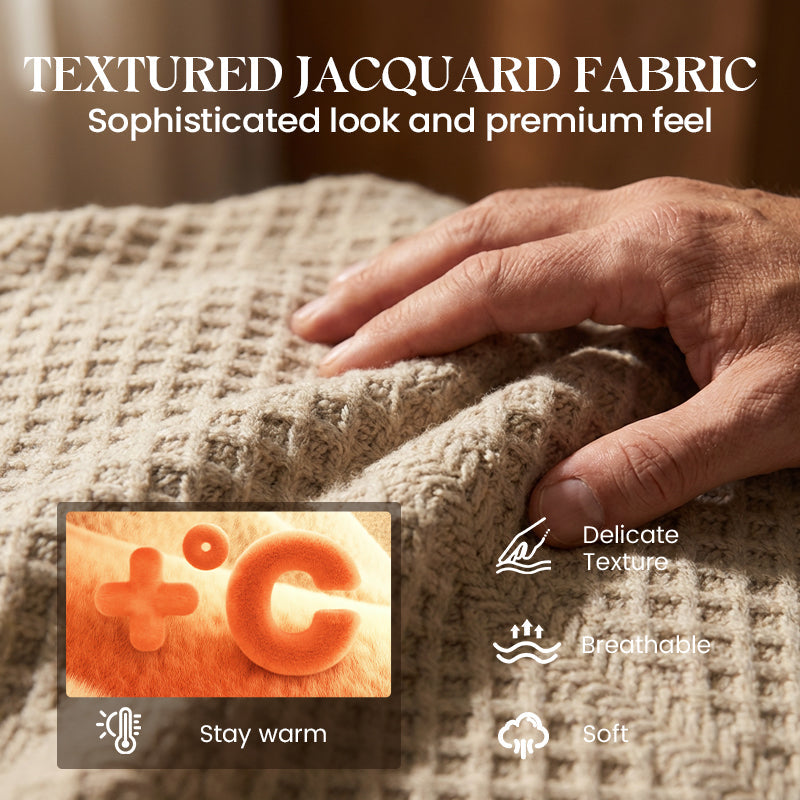 👑 Luxury Comfort | Men‘s Textured Jacquard Sweatshirt | Everyday Essential 🔥【60% OFF】