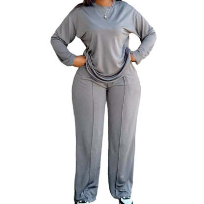 😌 Women's Comfortable Casual Luxury Suit | Long-sleeved Top and Pants Set | All-Day Comfort Combination!