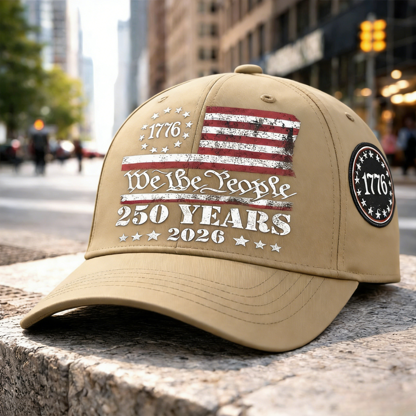 We The People Vintage Baseball Cap