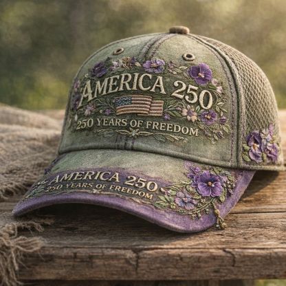 🎉 3D Digital Printed Casual Hat Commemorating the 250th Anniversary of the Founding of the United States