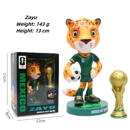 🎉New Arrival: 2026 Canada-Mexico-USA World Cup Mascot Figurine