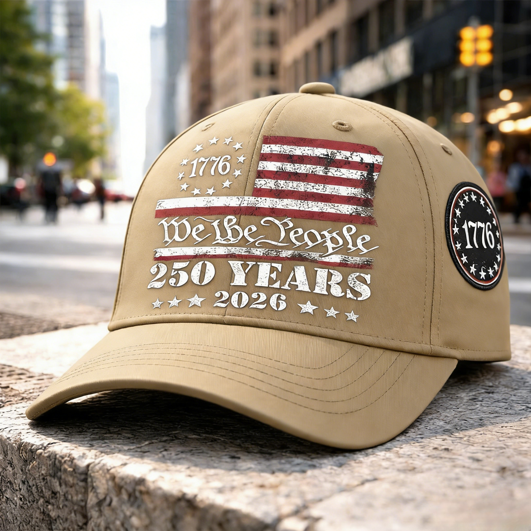We The People Vintage Baseball Cap
