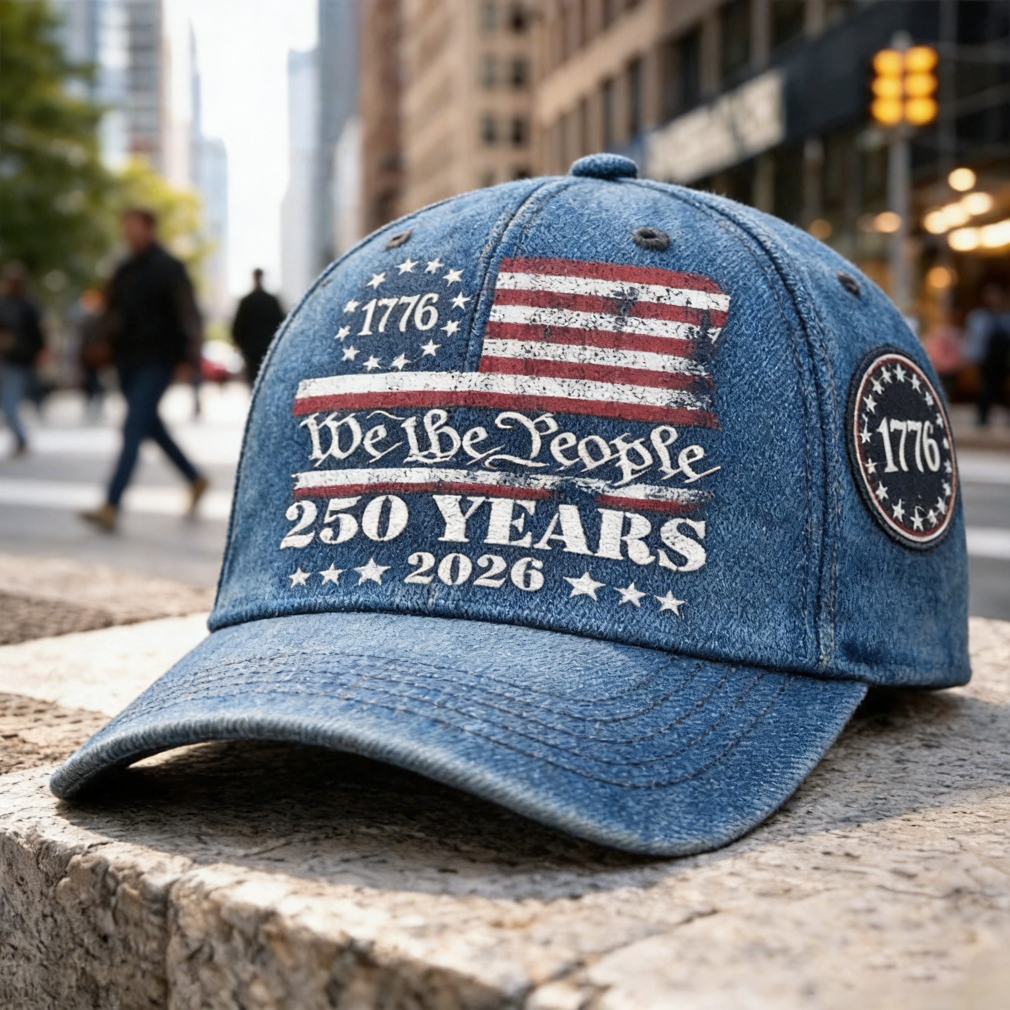 We The People Vintage Baseball Cap