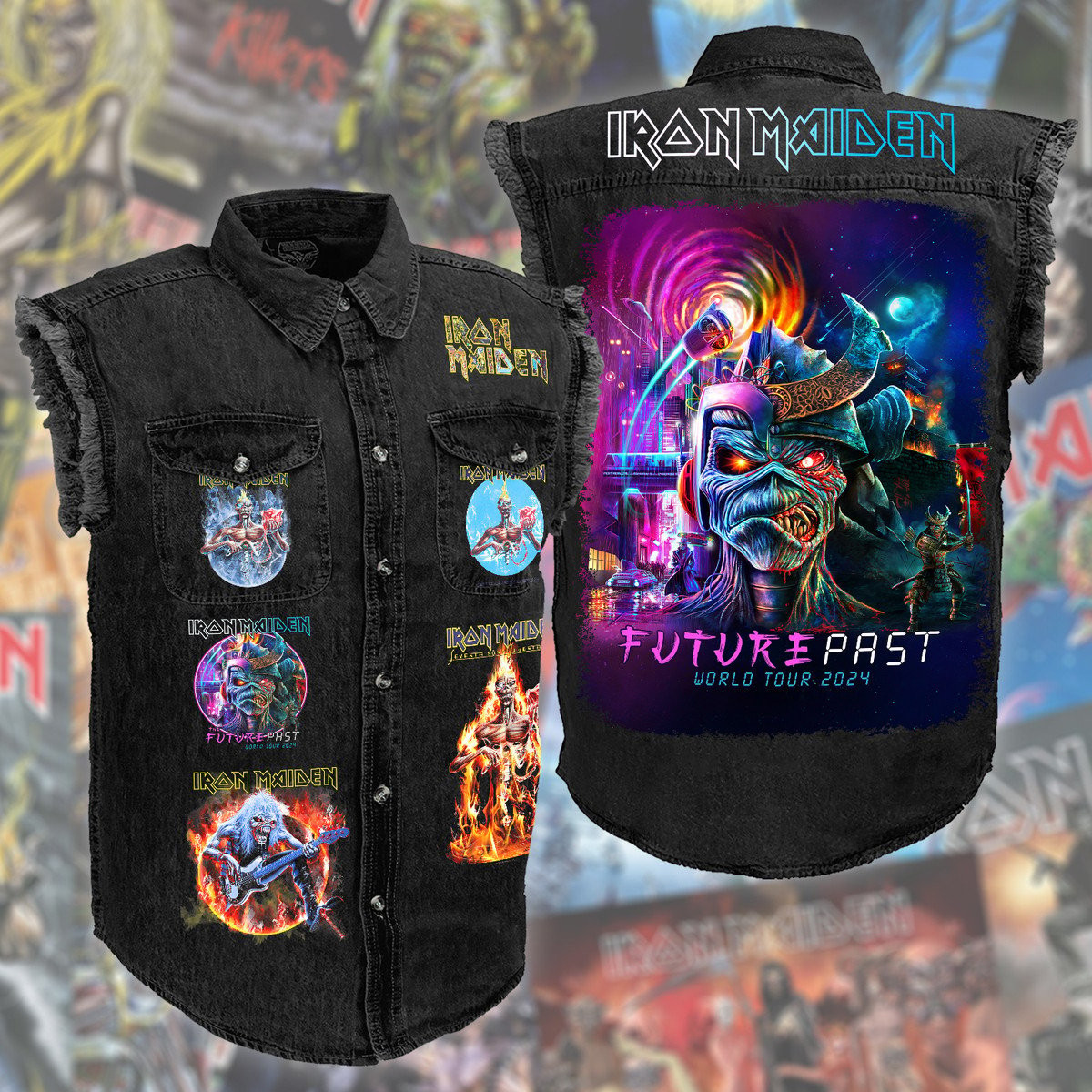 IRM Sleeveless Denim Jacket IRMSDJ1681