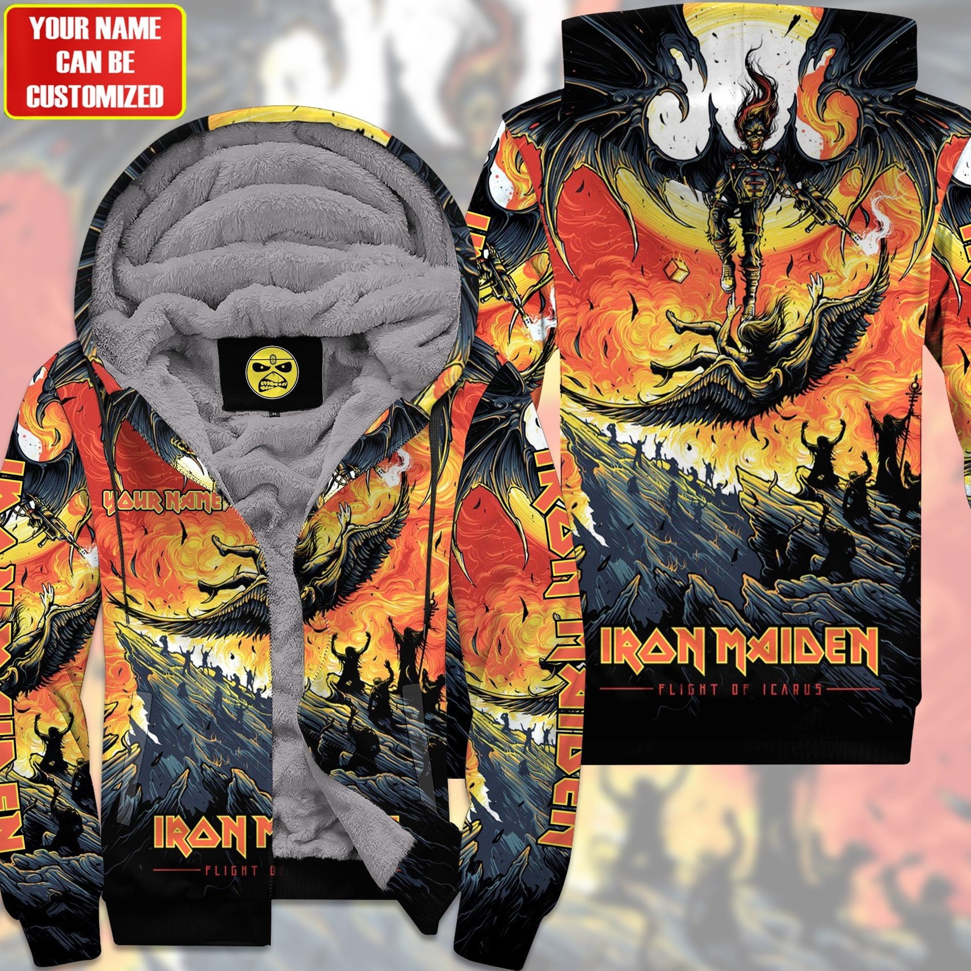 Limited Edition IRM Fleece 3D All Over Printed Unisex Shirt IRMFAOP209113