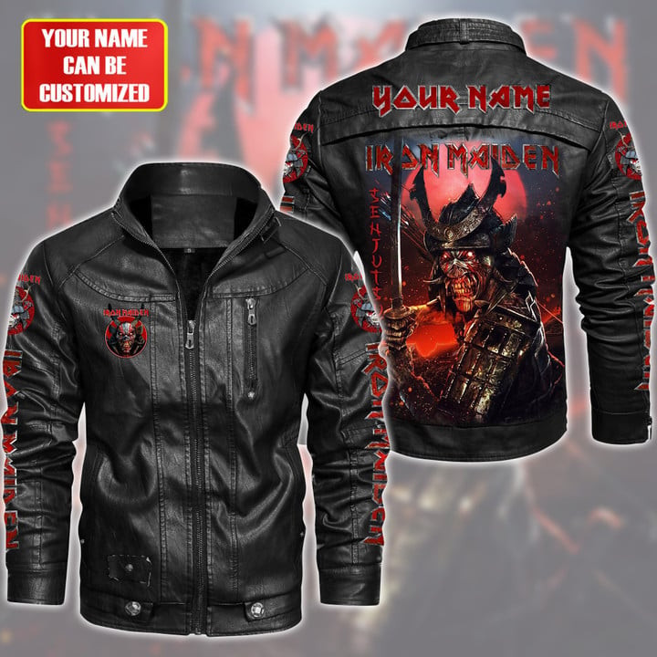 Personalized IRM Vintage Leather Jacket IRMVLJ20123