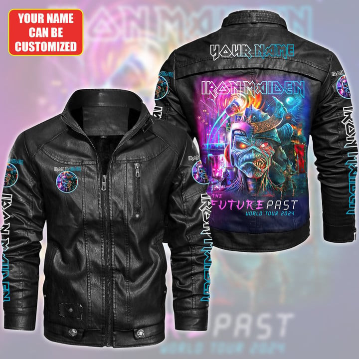 Personalized IRM Vintage Leather Jacket IRMVLJ20124