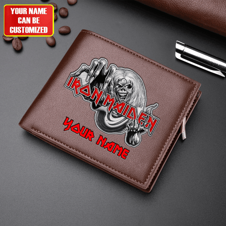 IRM Personalized Leather Wallet 