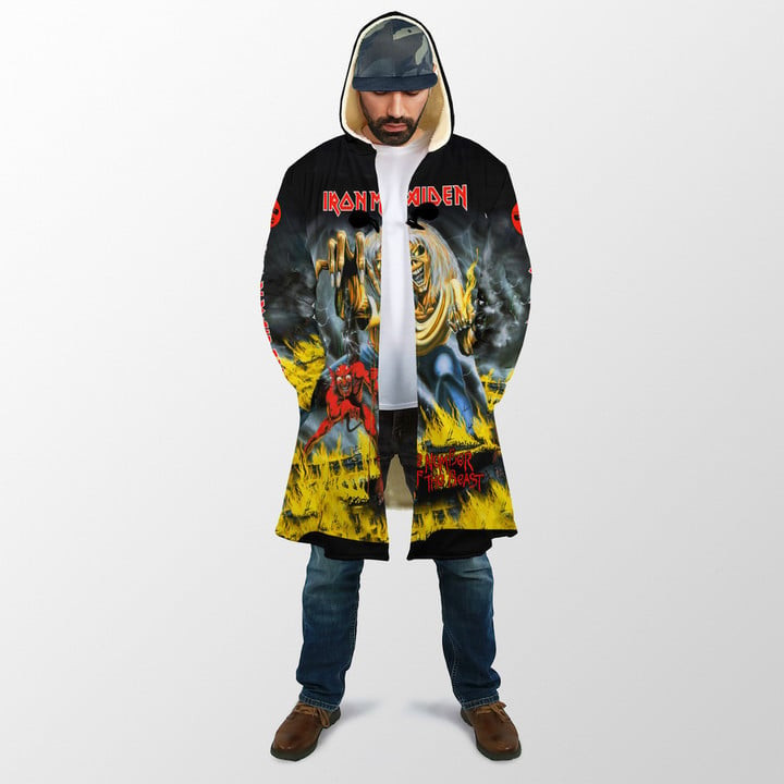 Limited Edition IRM Tattoo Fleece Hooded Coat IRMTFHC16126