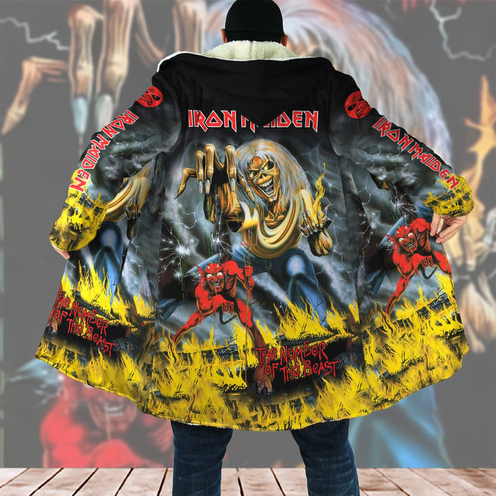 Limited Edition IRM Tattoo Fleece Hooded Coat IRMTFHC16126